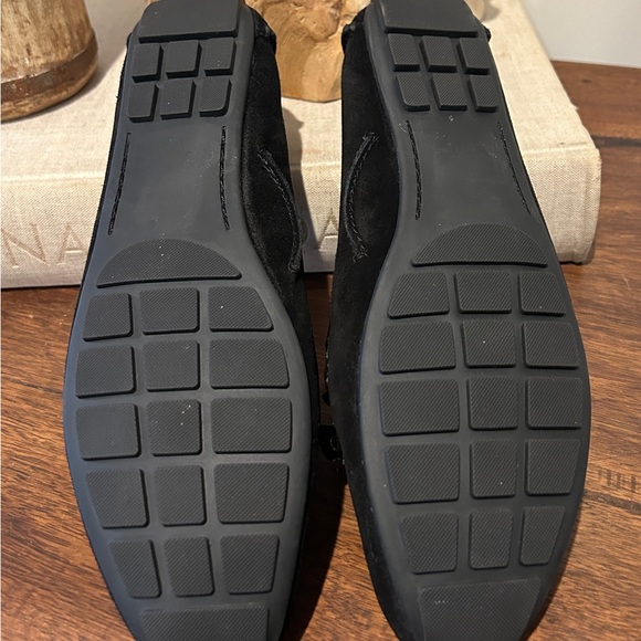 Clarks Artisan Dunbar Cruiser Moccasin black suede leather loafers size 9M - Picture 2 of 8